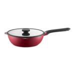 Ambition Tigaie wok cu capac 28cm, invelis Qualum Basic, Noel (813198)