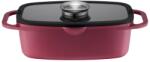 Ambition Tava cu capac 32x21x11cm, 6L, Sistem Aroma Knob, invelis Qualum Basic, Noel (813202)