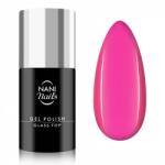 Naní gél lakk Glass Top 5 ml - Pink Elixir