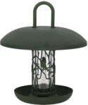 Esschert Design Önadagolós madáretető magkeveréknek, újrahasznosított anyagból, zöld, 26 x 30 cm (FB615) - naturebrand