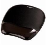 Fellowes Egérpad csuklótámasszal, géltöltésű, Fellowes® Crystal Gel, fekete - suplix