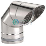 Zehnder - ComfoVent Szívó és kifúvó egység, Külső levegő ív 180 mm (990430718)