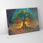 Makana Misztikus gyökerek - Számfestő készlet, kerettel (40x50 cm)