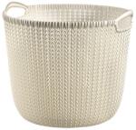 Keter "knit" Kerek Kosár L - Törtfehér