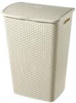 Curver "my Style" Rattan Szennyestartó 55l - Krém
