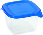 Keter "fresh&go" Szögletes ételtartó 1, 2l - Transzparens/kék