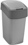 Keter "pacific Flip Bin" Billenő Fedeles Szemetes 9l - Ezüst/grafit