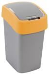 Keter "pacific Flip Bin" Billenő Fedeles Szemetes 25l - Ezüst/sárga