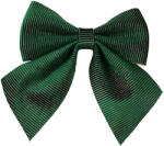 Valex Decor Csíkos bársony masni, 20 x 24cm - Sötétzöld (MDR10-L)