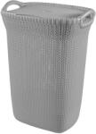 Curver "knit" Szennyestartó 57l - Világos Szürke