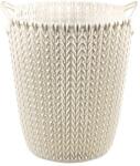 Curver "knit" Papírkosár 7l - Törtfehér