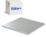 Decora Set 10 Platouri Tort Patrate Argintii, 45 x 45 x H 1.2 cm (0931235.SET) Tava