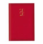 ARTILUX Agenda A5 datata zilnic Arti Lux, hartie ivory, coperta rosie (EJ261111)