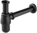 FERRO СИФОН БУТИЛКОВ ferro s30-bl 1 1/4" ф32 УНИВЕРСАЛЕН БЕЗ ВИТЛО ЧЕРЕН (s30-bl)