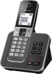 Panasonic Telefon Panasonic KX-TGD320 Candy-Bar cu Receptor DECT si Functie Raspuns Negru (KX-TGD320FRG)