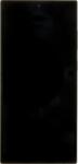 Samsung LCD дисплей + тъч модул + преден капак S918 Galaxy S23 Ultra Phantom Black (GH82-30466A)