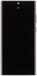 Samsung LCD дисплей + тъч модул + преден капак S908B Galaxy S22 Ultra Burgundy (GH82-27489B)
