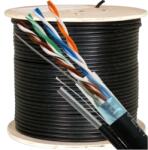 TSY Cablu FTP Autoportant Cat. 5e 0.51mm Cupru Tambur 305m TSY-FTP5E-MESS (TSY-FTP5E-MESS)