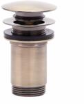 FDesign Ventil lavoar click-clack FDesign Kleome cu preaplin, bronz periat (FD7-305-66)