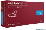  Mănuși de diagnostic din latex 50 buc. MERCATOR Ambulance® High Risk nepudrate (RMM-AMBULANCE)
