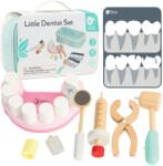 Classic World Set trusa dentist Classic World, din lemn cu geanta, multicolor, 18 piese
