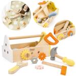 Classic World Set cutie unelte Classic World, lemn, multicolor, 20 piese Set bricolaj copii