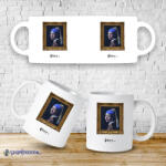 Time4Gift Vermeer - Leány gyöngy fülbevalóval bögre