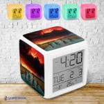 Time4Gift Stranger Things Mind Flayer színváltós világító ébresztő óra