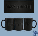 Time4Gift Iron Maiden Black logo bögre (Fekete)