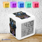 Time4Gift Marvel Bosszúállók Thanos vs. Darkseid világító ébresztő óra