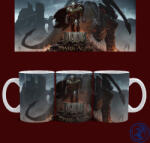 Time4Gift Doom - The Dark Ages - Doomslayer bögre (Fehér)