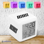 Time4Gift iKon logó színváltós világító ébresztő óra