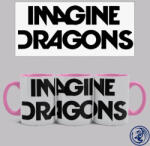 Time4Gift Imagine Dragons logó bögre (Rózsaszín)