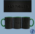 Time4Gift Iron Maiden Black logo bögre (Zöld)