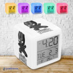Time4Gift Black Panther Chibi világító ébresztő óra