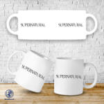 Time4Gift Supernatural text bögre