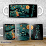 Time4Gift Demon's Souls painting bögre