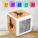 Time4Gift Lovas színváltós világító ébresztő óra