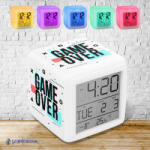 Time4Gift Ps ikons Game over világító ébresztő óra