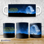 Time4Gift Star Wars Halálcsillag sziluett bögre