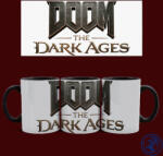Time4Gift Doom - The Dark Ages logó bögre (Fekete)