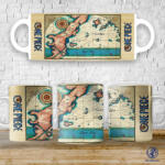 Time4Gift One Piece Grand Line map bögre