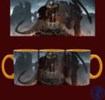 Time4Gift Doom - The Dark Ages - Doomslayer bögre (Narancssárga)