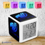 Time4Gift Fairy Tail logo színváltós világító ébresztő óra