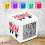 Time4Gift Stranger Things - Merry Christmas színváltós világító ébresztő óra