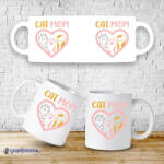 Time4Gift Cat Mom bögre