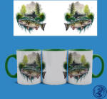 Time4Gift Horgászat bögre (Zöld)