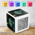 Time4Gift Hogwarts Legacy Mardekár színváltós világító ébresztő óra