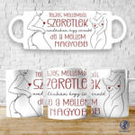 Time4Gift Teljes mellemből szeretlek bögre