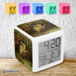 Time4Gift Hogwarts Legacy Hugrabug színváltós világító ébresztő óra